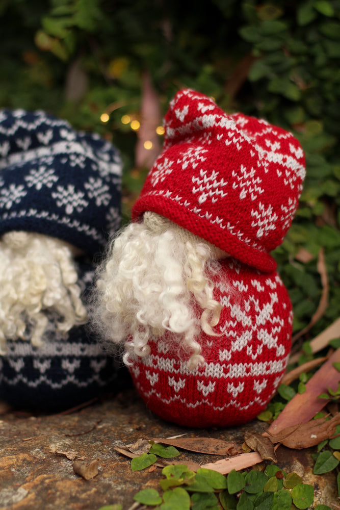 Nordic Christmas Gnome | PDF Knitting Pattern