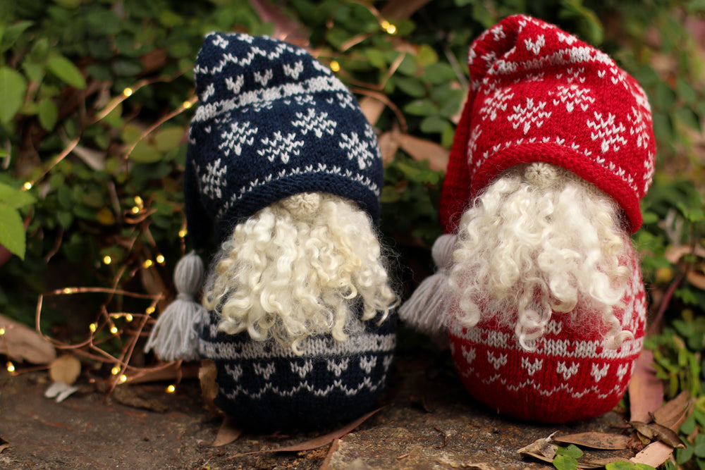 Nordic Christmas Gnome | PDF Knitting Pattern