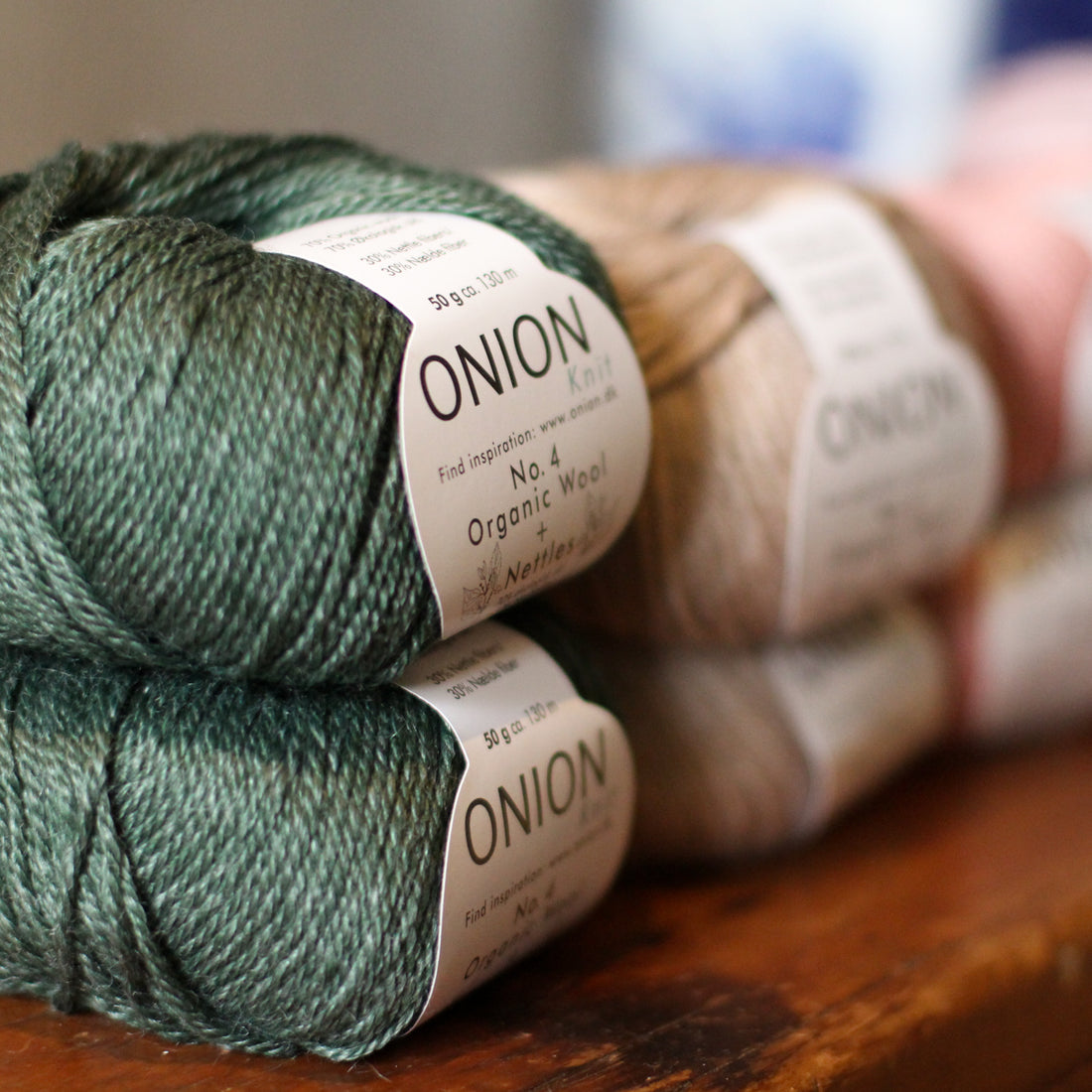 No.4 Organic Wool + Nettles | 8ply DK