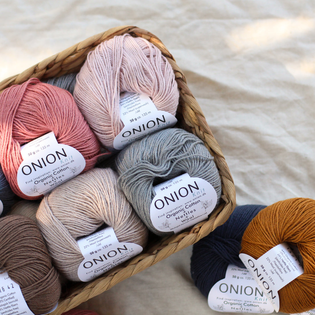 Organic Cotton + Nettles + Wool | 8ply DK