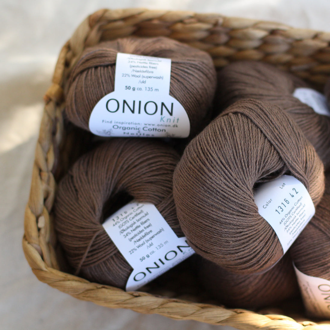 Organic Cotton + Nettles + Wool | 8ply DK