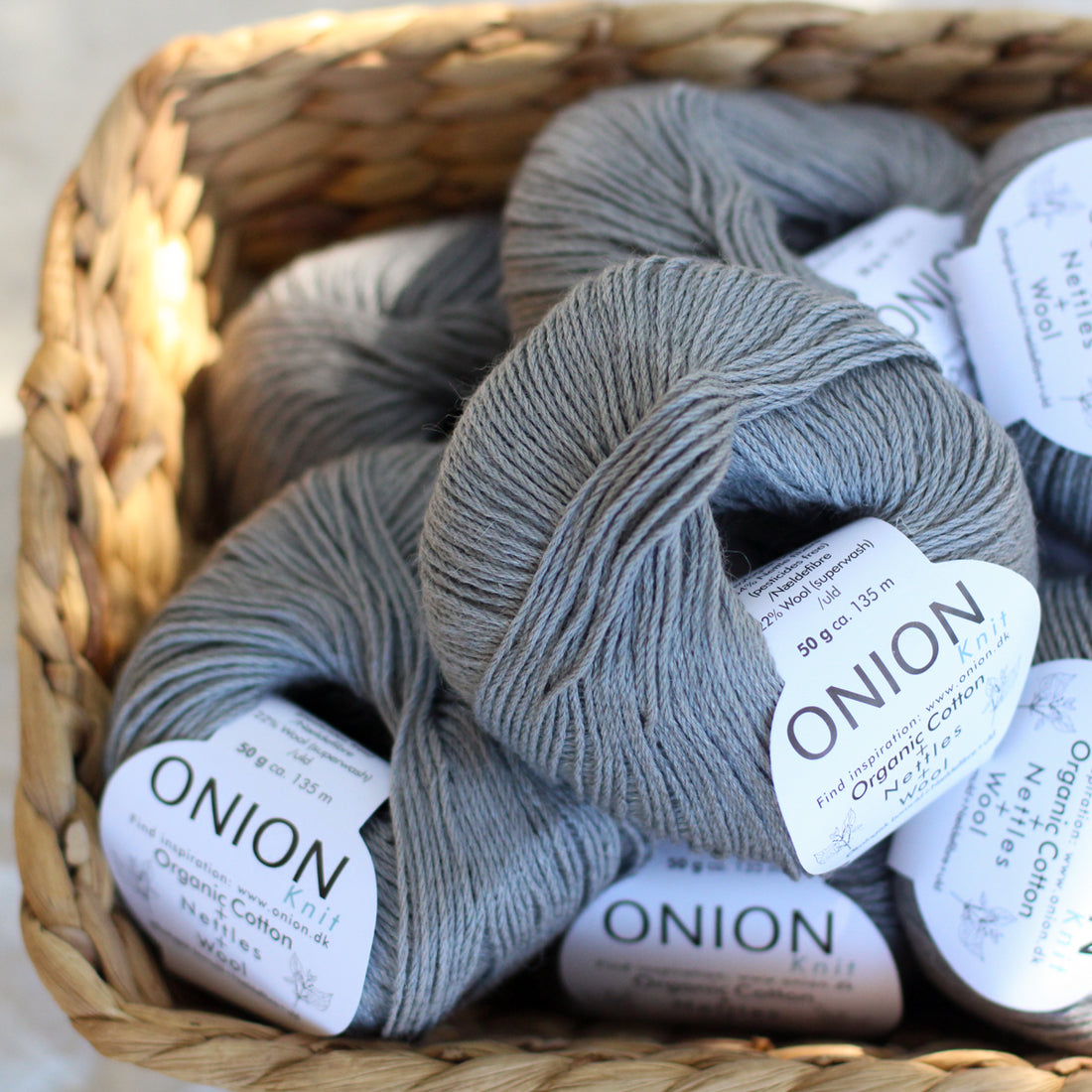 Organic Cotton + Nettles + Wool | 8ply DK