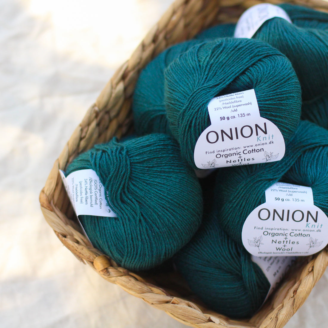 Organic Cotton + Nettles + Wool | 8ply DK