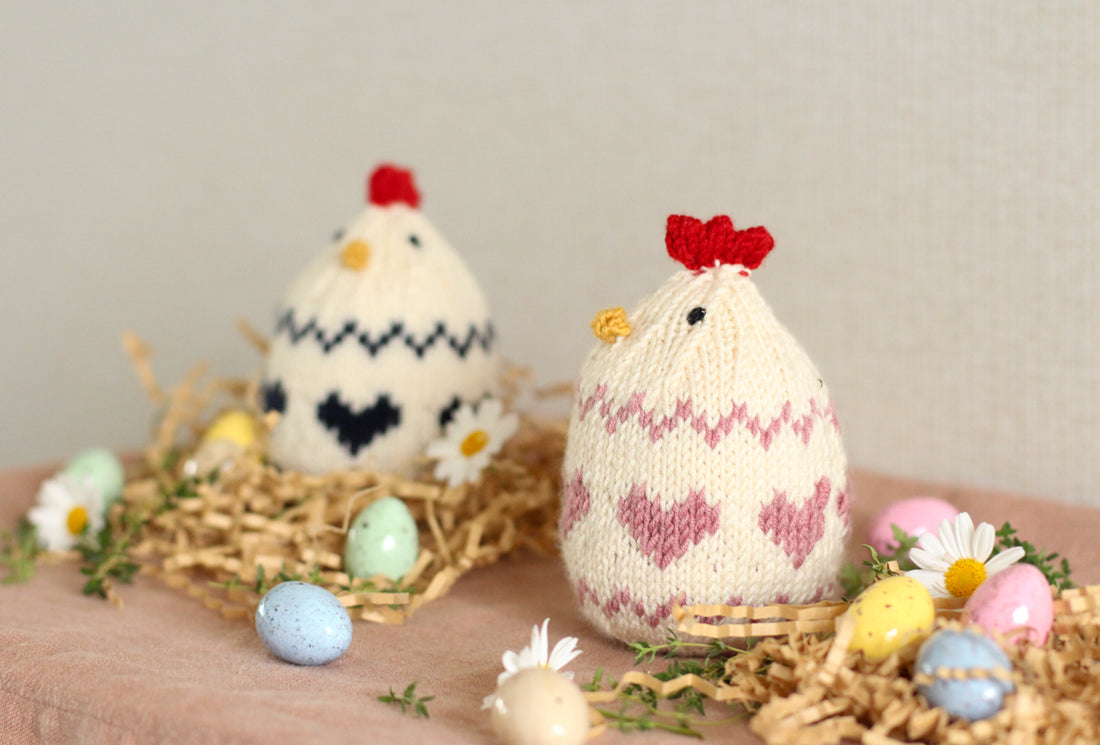 Peckish (the little hen) | PDF Knitting Pattern