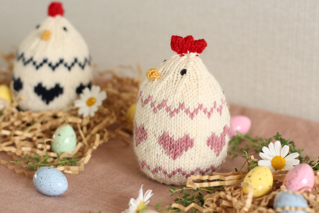 Peckish (the little hen) | PDF Knitting Pattern