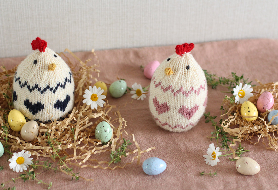 Peckish (the little hen) | PDF Knitting Pattern