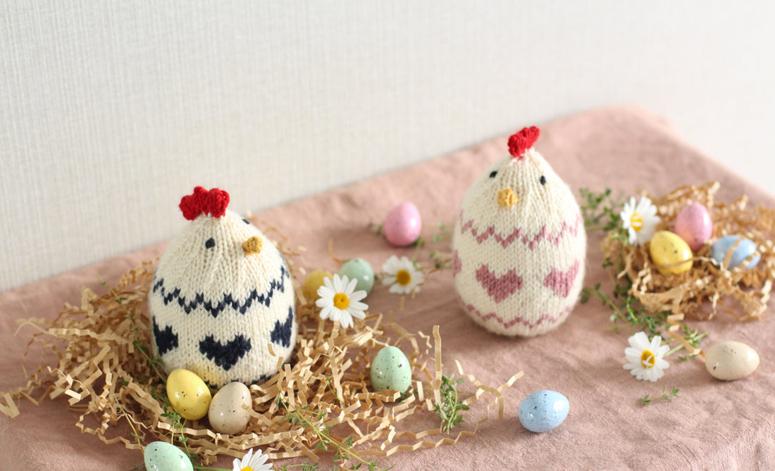 Peckish (the little hen) | PDF Knitting Pattern