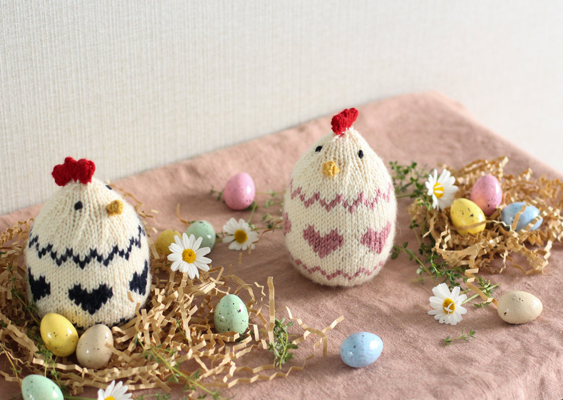 Peckish (the little hen) | PDF Knitting Pattern