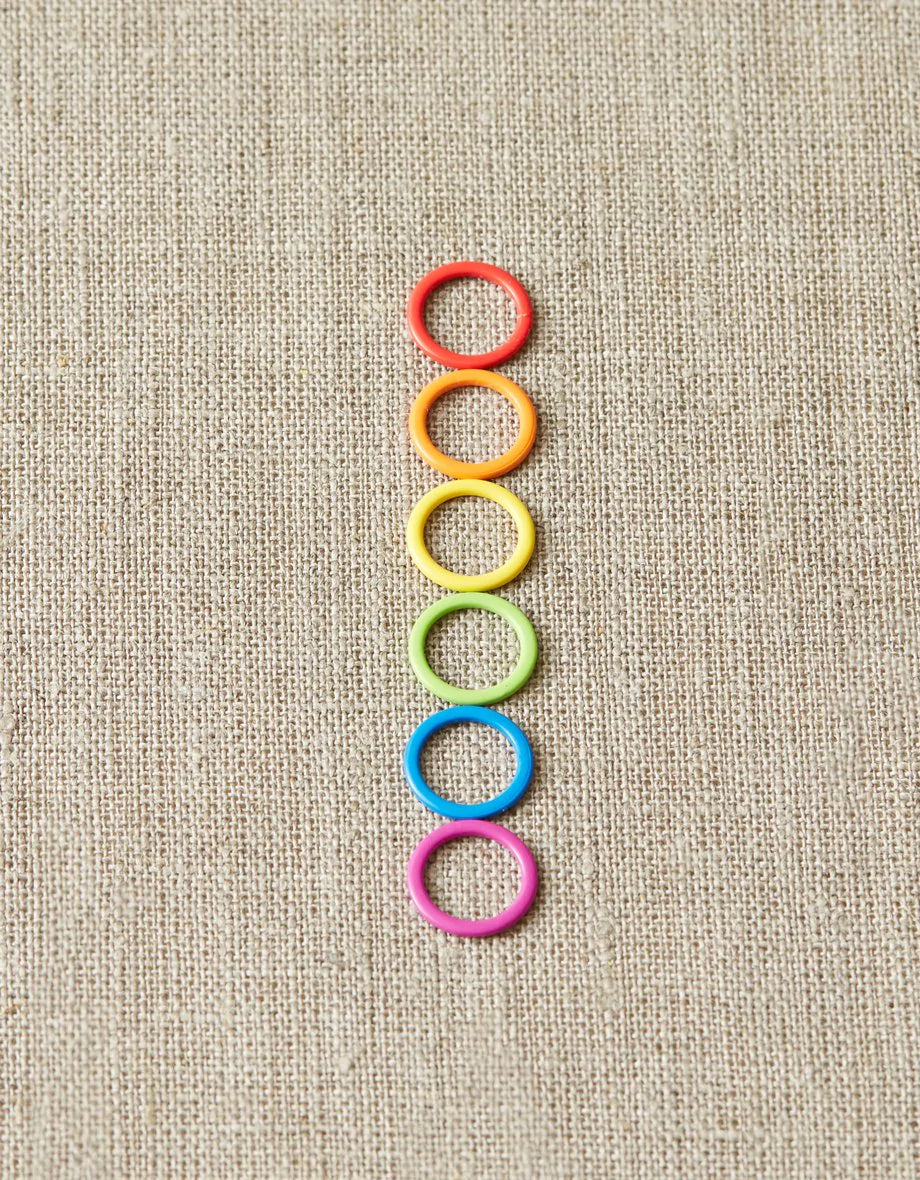 Cocoknits Colourful Ring Stitch Markers