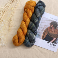 Molten Shawl by Libby Jonson | Knitting Kit