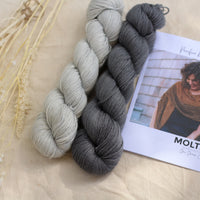 Molten Shawl by Libby Jonson | Knitting Kit