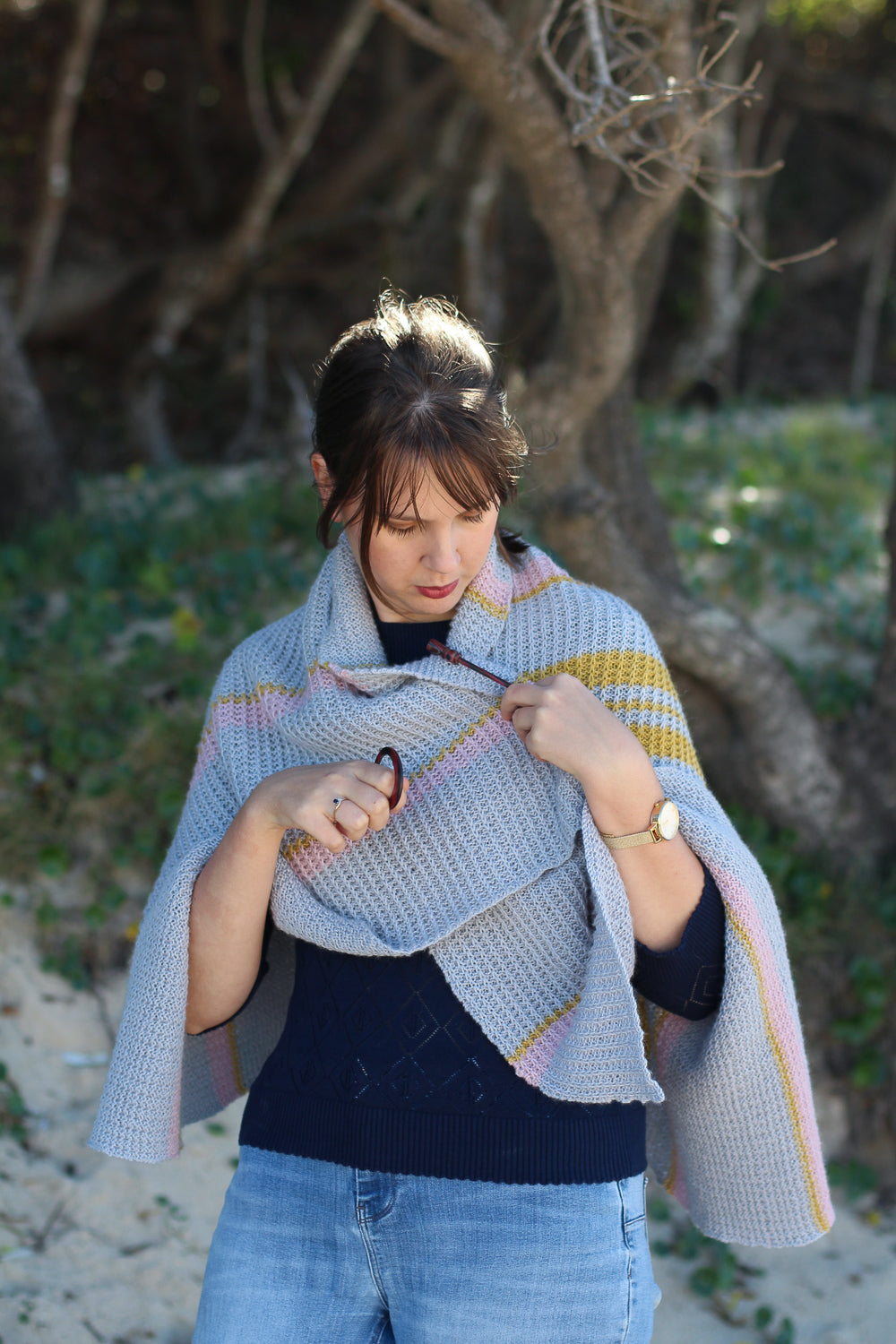 Willow Wren Wrap | PDF Knitting Pattern