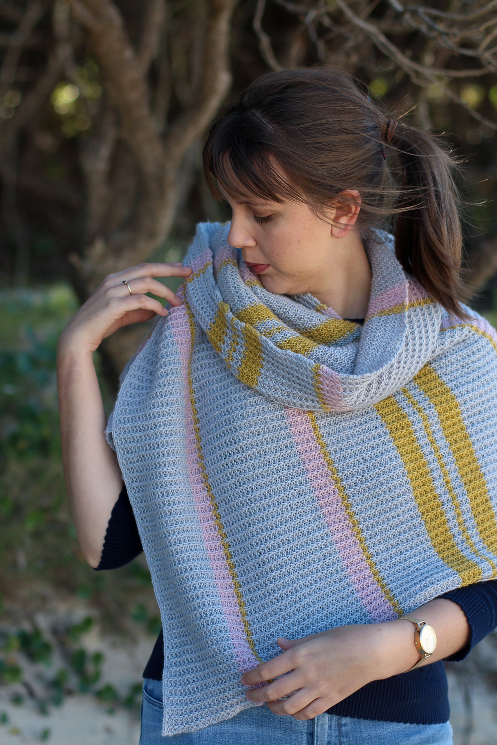 Willow Wren Wrap | PDF Knitting Pattern