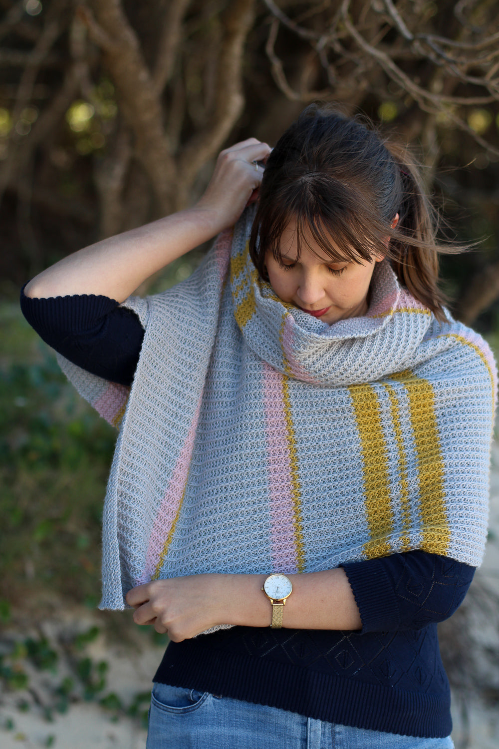 Willow Wren Wrap | PDF Knitting Pattern