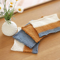 Cosy Home Coasters | PDF Knitting Pattern