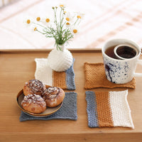 Cosy Home Coasters | PDF Knitting Pattern