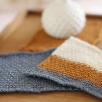 Cosy Home Coasters | PDF Knitting Pattern