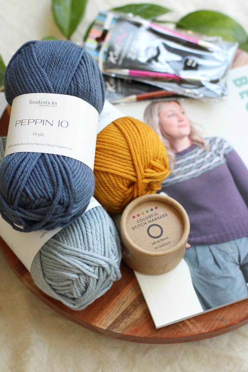 Beginner Knitter's Gift Set