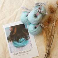 Maple Infinity Scarf Knitting Kit