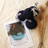 Maple Infinity Scarf Knitting Kit