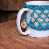 Darling Dots Mug Cosy | PDF Knitting Pattern