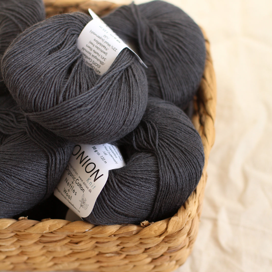 Organic Cotton + Nettles + Wool | 8ply DK