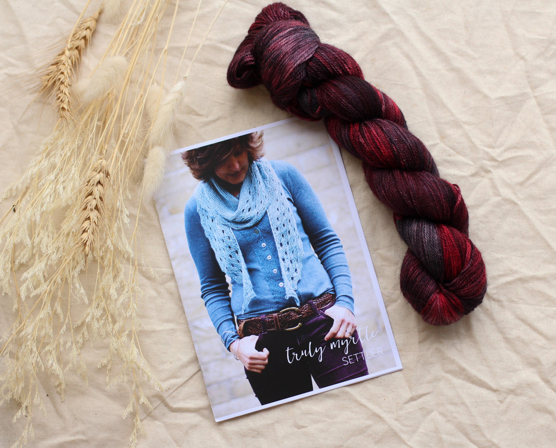 Settler Shawl by Libby Jonson | Knitting Kit