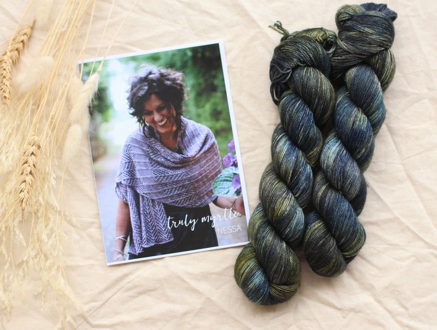 Nessa Shawl by Libby Jonson | Knitting Kit