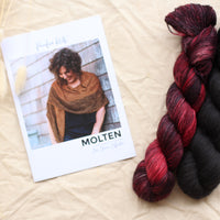 Molten Shawl by Libby Jonson | Knitting Kit