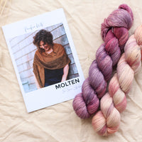 Molten Shawl by Libby Jonson | Knitting Kit