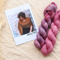 Molten Shawl by Libby Jonson | Knitting Kit